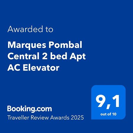 Marques Pombal Central 2 Bed Apt Ac Lisbon Bagian luar foto